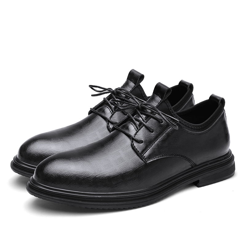 Free sample hand made oxford dress shoes men leather national