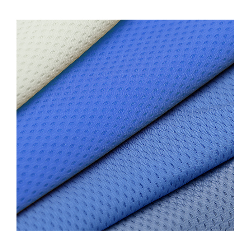 Hot sale Skin friendly breathable high elastic 76% nylon 24% spandex 175gsm warp knitted mesh for sportswear