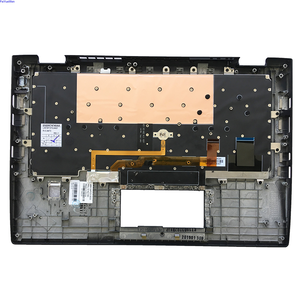 01AV183 для Lenovo ThinkPad X1 Carbon 4th 2016 4G Упор для рук в сборе с клавиатурой 20FB 20FC чехол для ноутбука
