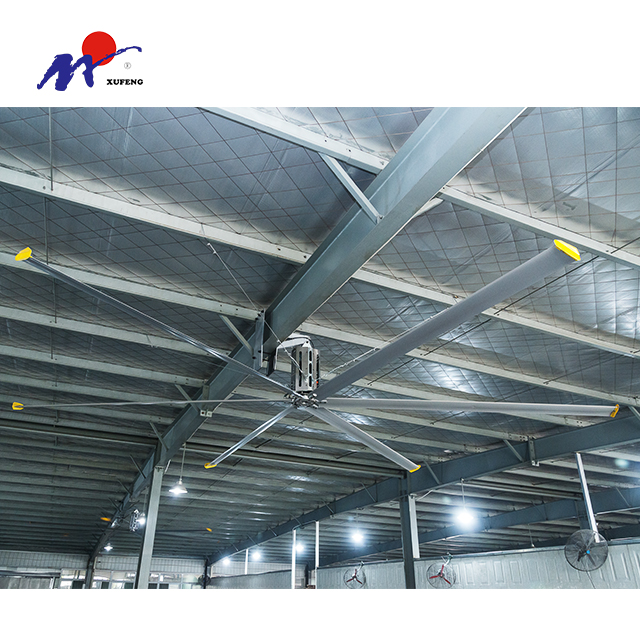24ft Промышленный Автоматический Воздушный Variabel склад современной птицы Hvls вентилятор