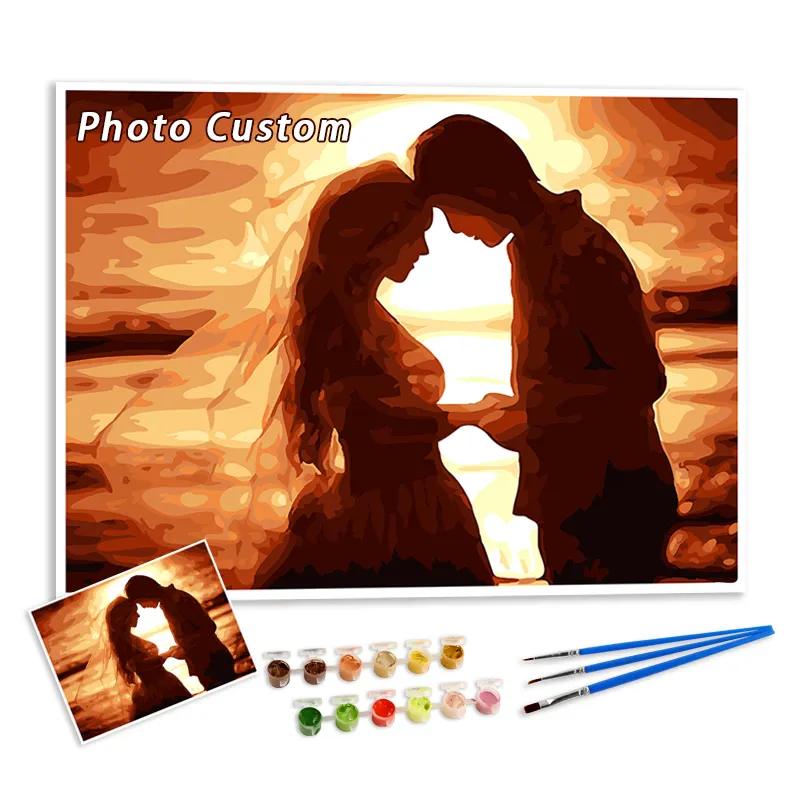 Diy Painting by Numbers Kits Custom Handmade to Create Your Own Oil Painting Art Photos for Exquisite Gifts