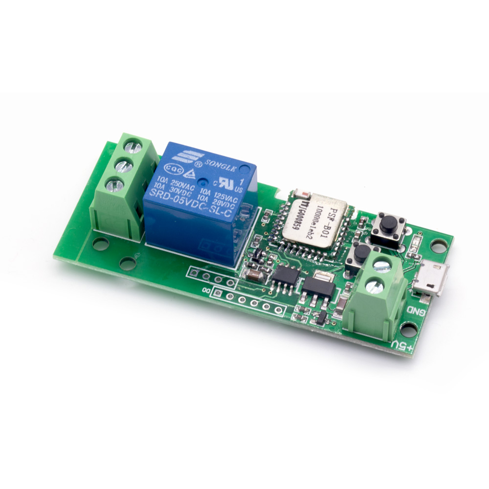 Sonoff Diy 1 Channel Inching /self-locking Wifi Wireless Remote Control Timer Switch Board 5v Dc Smart Home Automation Module