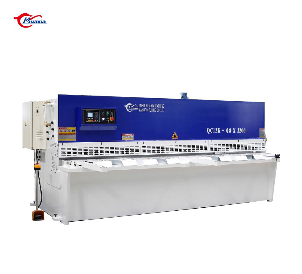 HUAXIA бренд QC12K-6 * 4000 гидравлическая стрижка машина с E21S cnc системы