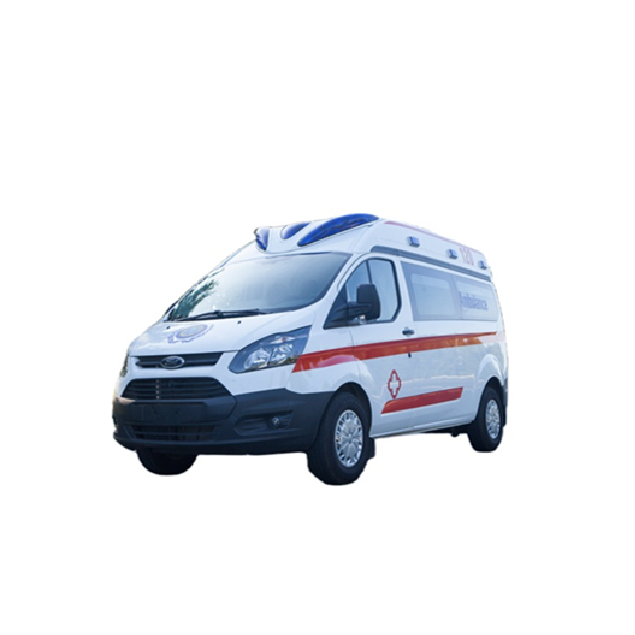 New Product CHINA Famous Brand Ambulance Mid-roof Monitoring Ambulance Car Transport Ambulance