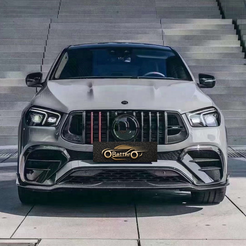 Комплект корпуса из углеродного волокна для Mercedes Benz W167 GLE53 63 Coupe SUV AMG To Bra-bus Rocket 900
