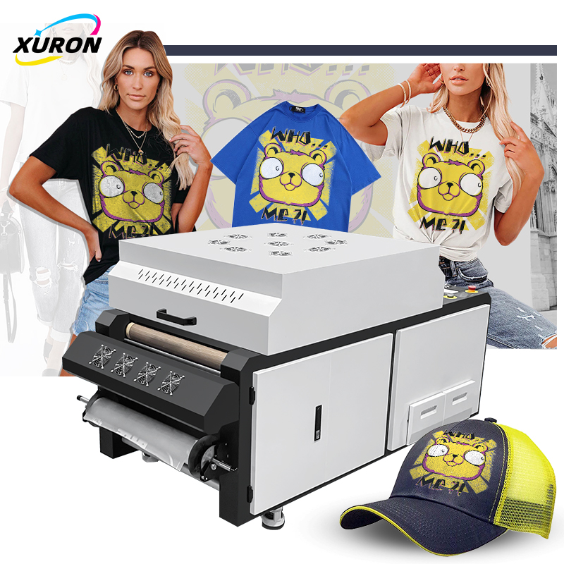 Factory Price Format Automatic Dtf Printer Fabric High Speed Heating Dtf Horizontal Shaker machine