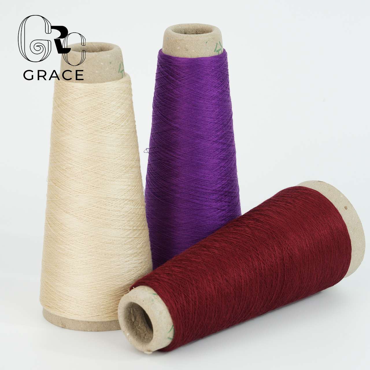 Knitting lyocel yarn Ne 21 30 32 40 50 60 80 100 s raw color woven merino lyocell yarn