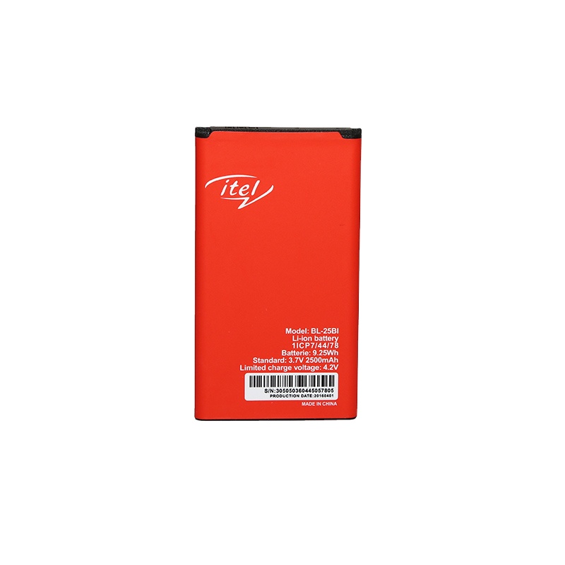 ITEL BL = 25BI аккумулятор 2500 мАч