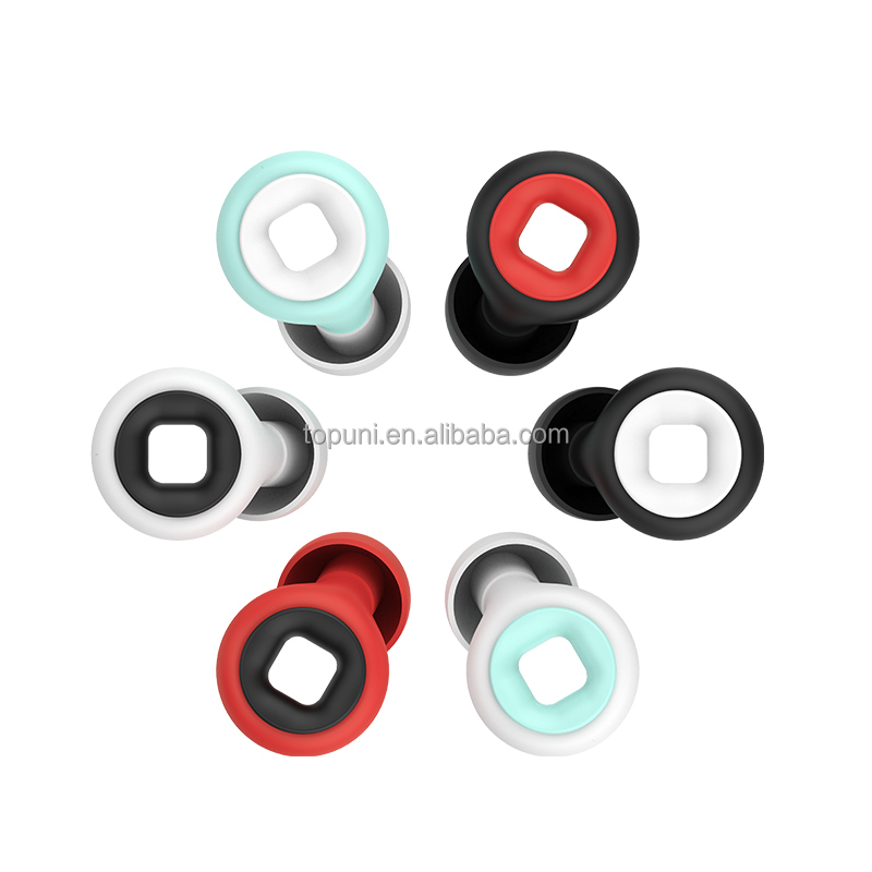Ear Plugs Silicone Ear Plugs for Swimming Sleeping Box with your logo Travel Noise reduction 25-32db
