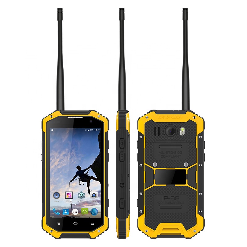 4,7 дюймовый NFC 3 Гб RAM 32 Гб ROM 1 Вт UHF Walkie Talkie rugged smartphone
