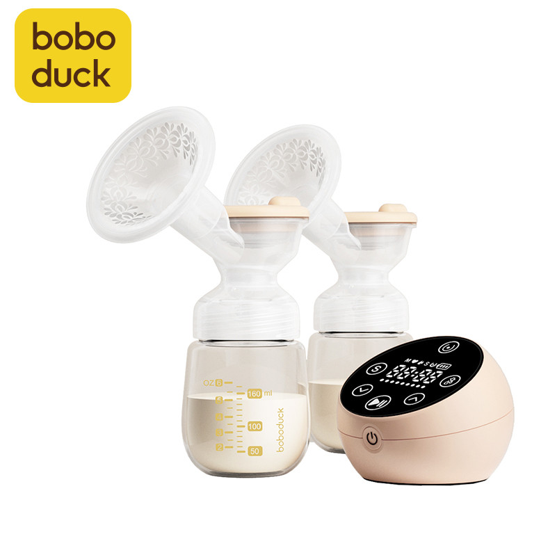 Boboduck, Электрический молокоотсос для кормления ребенка, молокоотсос, оптовая продажа, двойной насос, Заводские перезаряжаемые насосы Oem