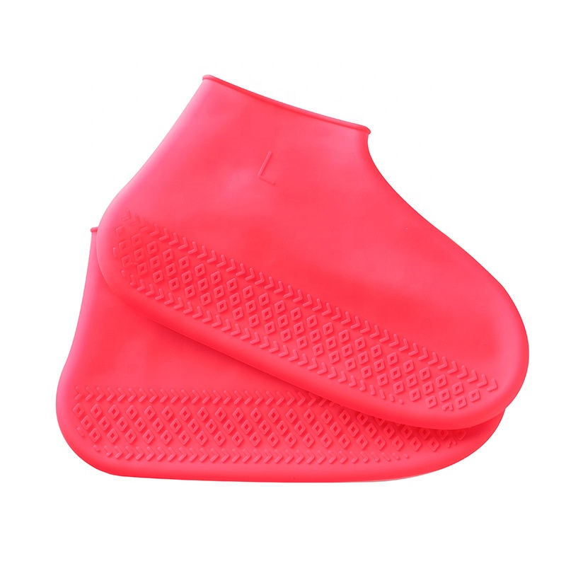 Foldable Slip Anti-dirty Outdoor Silicone Shoe Covers Reusable Waterproof Silicone Shoes Cover For Rain Snow