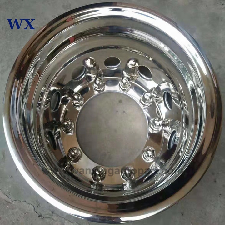 22,5 ''Универсальный 10Lugnuts 10handholes из нержавеющей стали Крышка Заглушка для грузовиков/Автобусов/инженерный транспорт