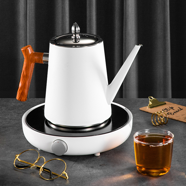 Drop Shipping Arabian Teapot Water Boiler  Coffee Pot Water Kettles Gooseneck Stainless Steel Kettles