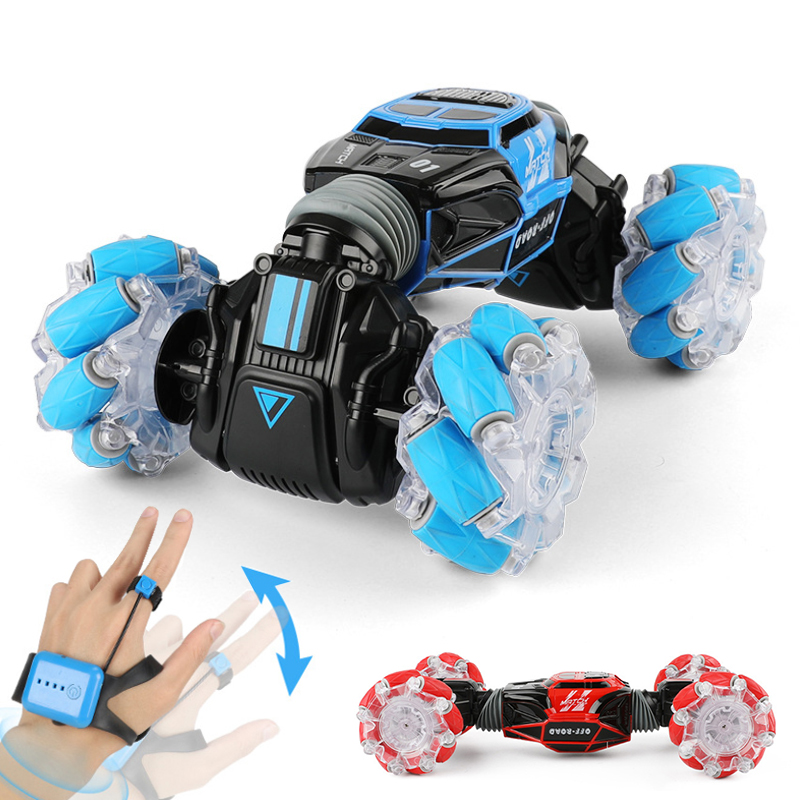 Дрейф трюк Двусторонняя Часы rc monster truck автомобилей для детей автомобиль на дистанционном управлении