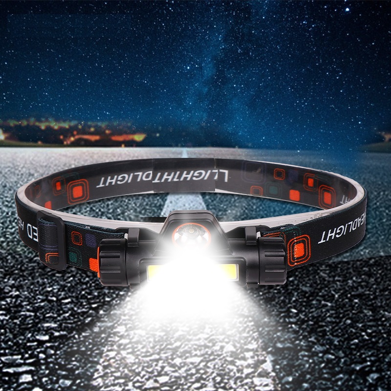 Магнитная база 8 Вт 700lm cob XPE светодиодный перезаряжаемый USB горный фонарик