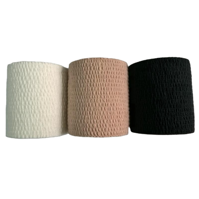 Cotton athletic sport tape sports medical cotton adhesive bandage for pet/ wrap tape