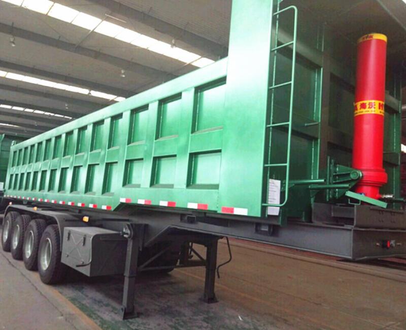 hot sale rear dump trailer hydraulic U-shape Tipper Semi trailer price for sale