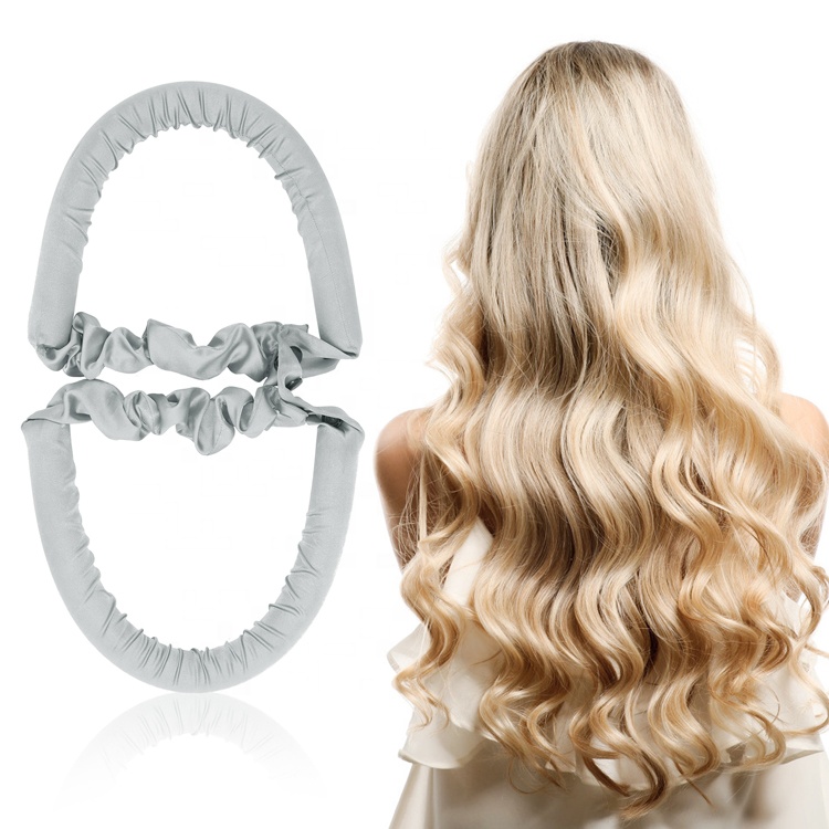 New Heatless Hair Curls EVA Soft Mulberry Silk Hair Curling Magic Wave Rollers Flexible Headband Scrunchies No Heat Hair Curler