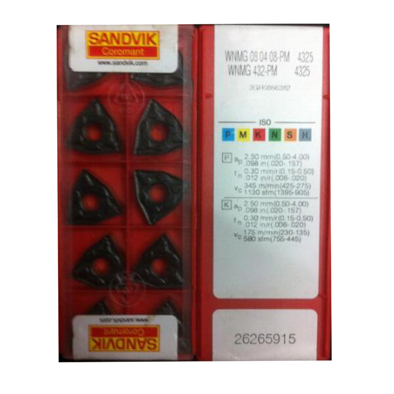 SANDVINK оригинальный wnmg080408-pm4225 оригинальные режущие инструменты с ЧПУ карбидные вставки