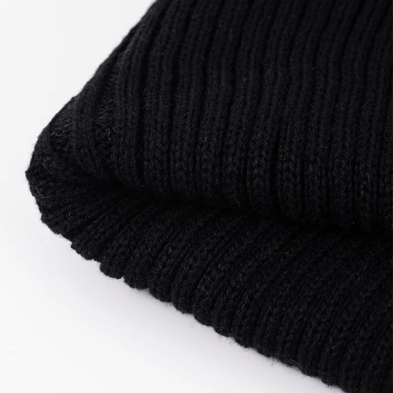 Hot selling ribbed knitted fabric 100% acrylic material clothing knitted sweater hat thickened fabric