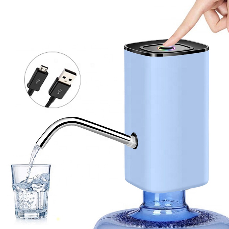 USB-дозатор для воды, кухонный диспенсер для бутылок с водой, со сверкающим блеском