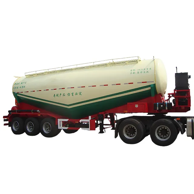 Vehicle Master 45m3 Dry Powder Tanker Semi Trailer Bulk Cement Trailer diesel engine bulk cement tanker semi trailer