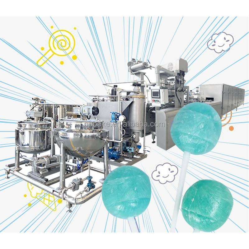 New Lollipop Machine Factory Price Lollipop Candy Production Line Chupa Chup Lollipop Candy Making Machine