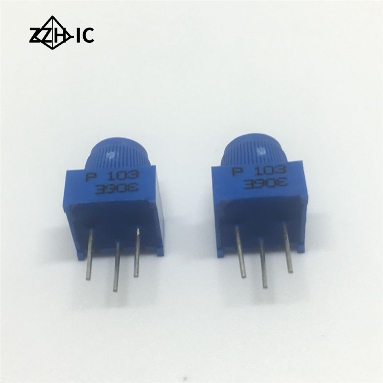 50PCS 3386P-1-103 3386P-1-103LF Trimpot potentiometer 10K with Knob Trimmer 10K Ohm