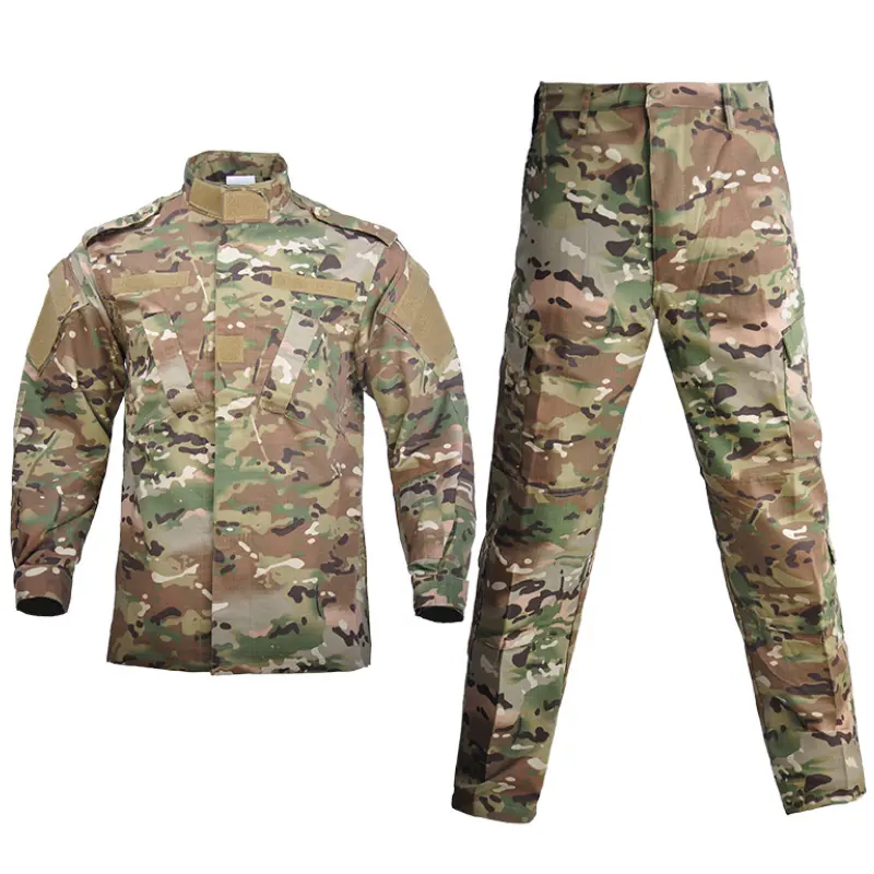 Yuda Custom Green Camouflage Uniform Combat ACU Suits Wholesale ACU Uniforms