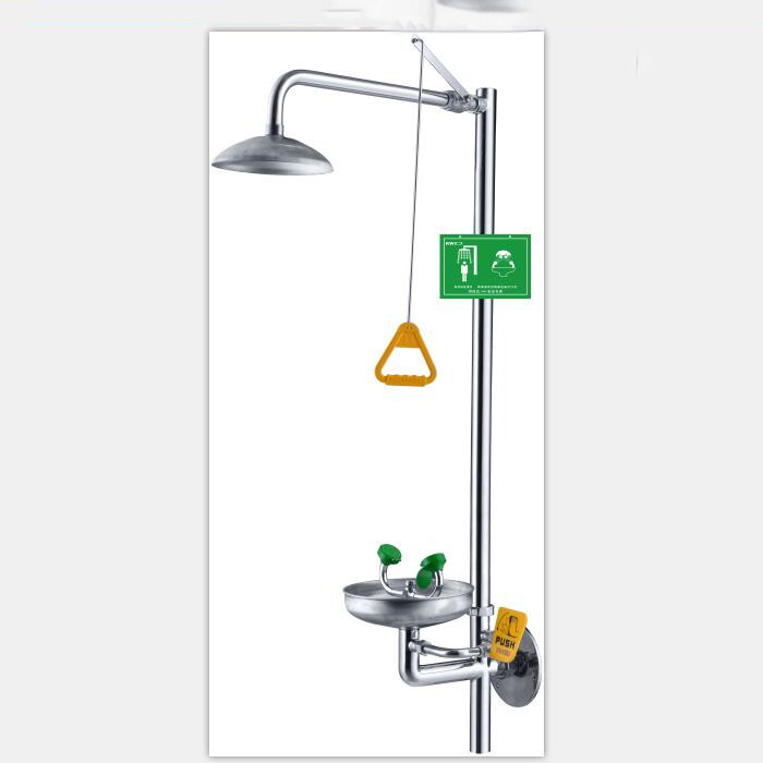 Workplace Stainless Steel Eyewash Station Eyewash Shower Eye Wash Machine