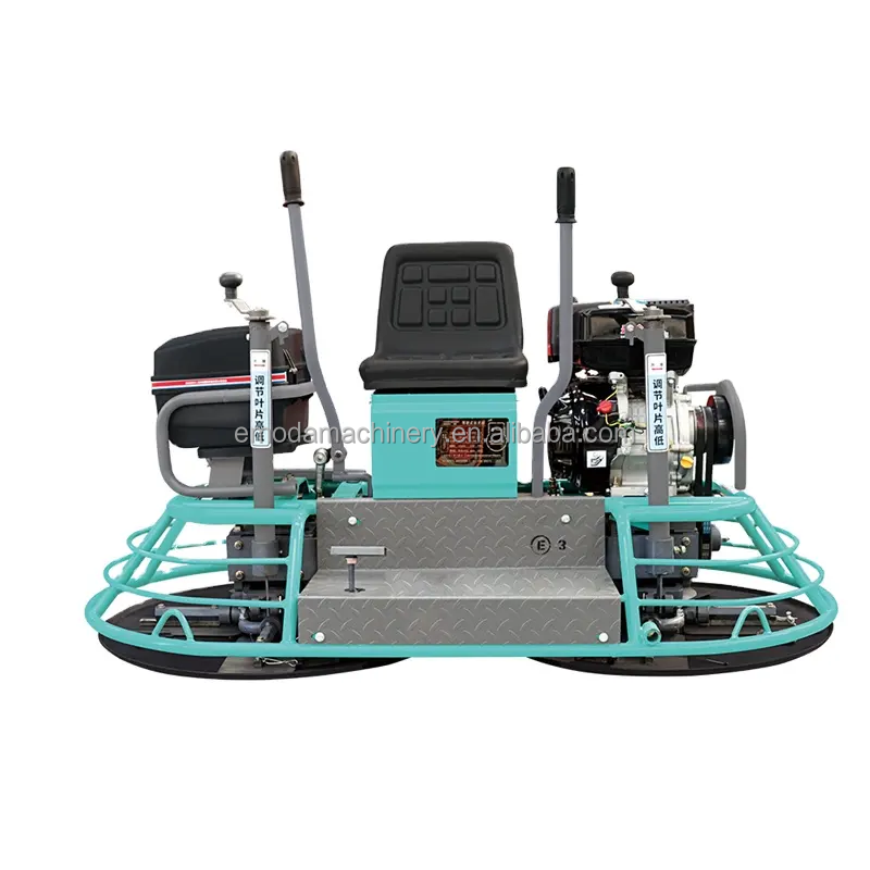 Machinerry Pow Ride on Btc Remote Control Blades Concrete Walk Behind Power Trowel Mini Gasoline Engine Provided Floor Polisher