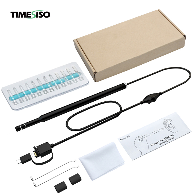 USB цифровой Отоскоп 3 в 1, профессиональный осмотр, эндоскоп, камера 720P HD, визуальные изображения, отоскоп для ушей