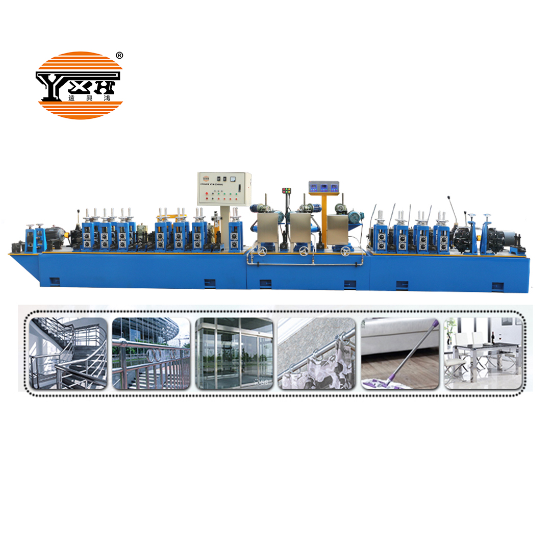 YXH Metal SS Pipe Making Machine Welding Round/Square/Rectangle Tubes