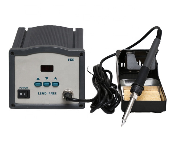 203H Soldering Station with Heat Gun Electron High Frequency Soldering Iron Station