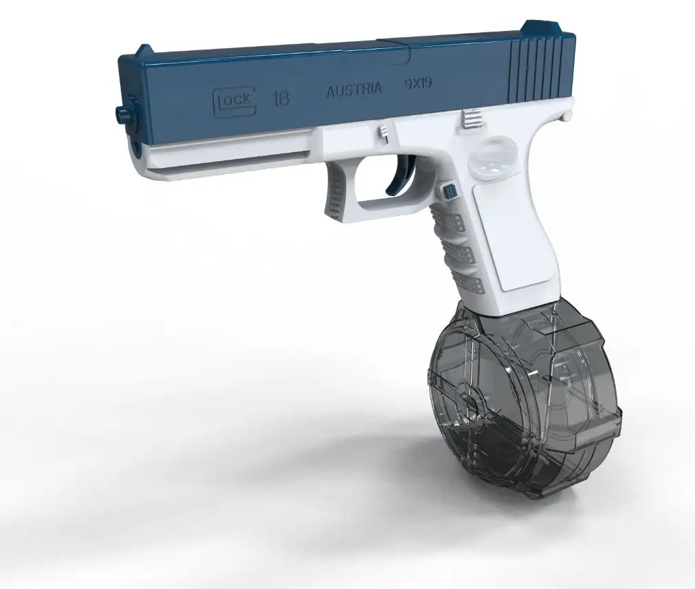 Zhorya 2023 new plastic fire Glock G19 gun pistola de agua electrica electronic automatic electric water gun toy for kids