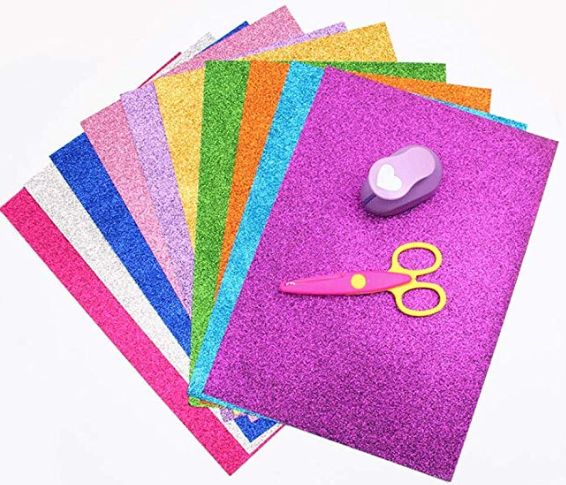 high quality scrapbook glitter paper glitter cardstock