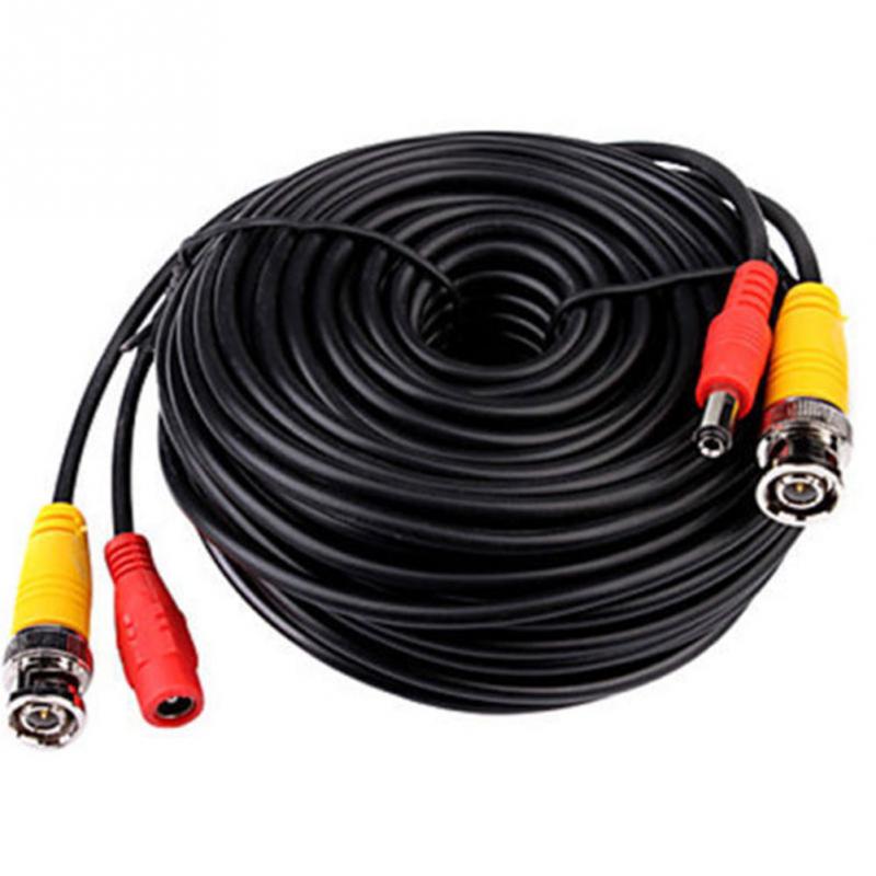 5M CCTV DVR Camera Recorder system Video Cable DC Power Security Surveillance BNC Cable Installation Accessories High quality