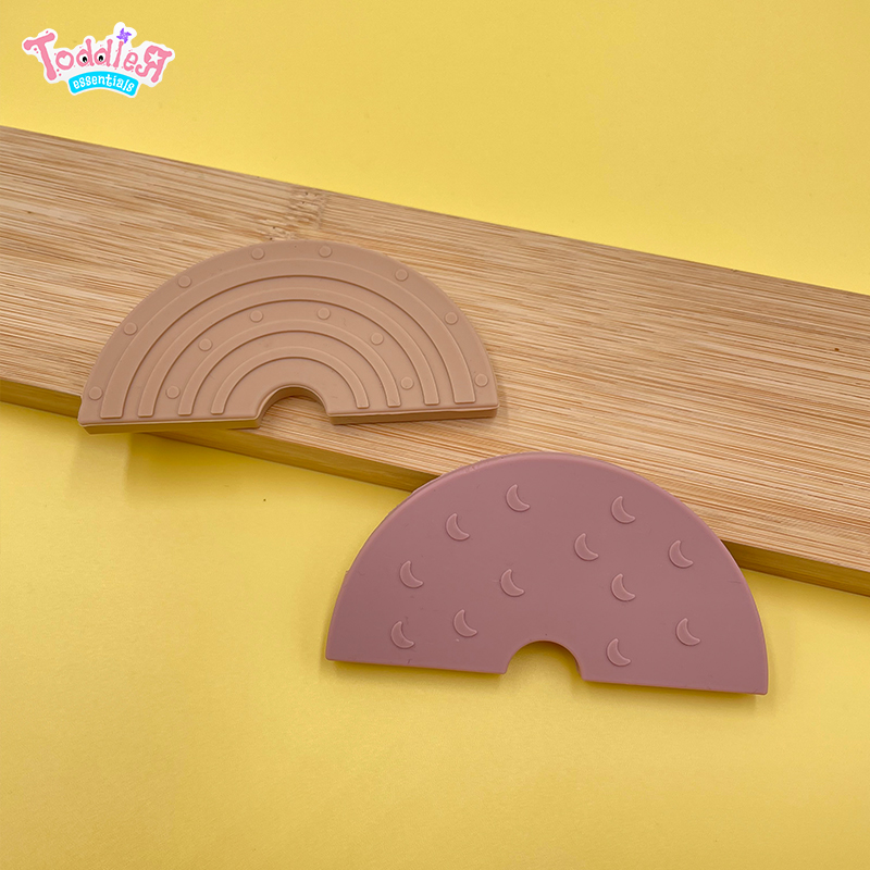 Yongli Unique 2021 Teething Relief Toy Infant Teethers Silicone Sun Teether Rings For Baby Shower Gifts