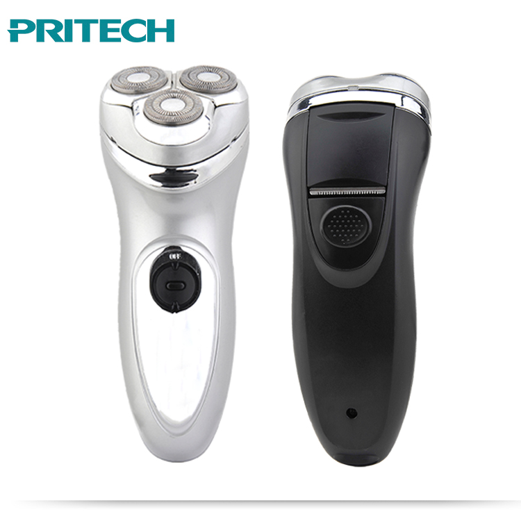 Высококачественная бритва PRITECH с 3 головками, перезаряжаемая бритва с выдвижным триммером