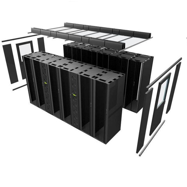 High intelligent level server room data center inside environment