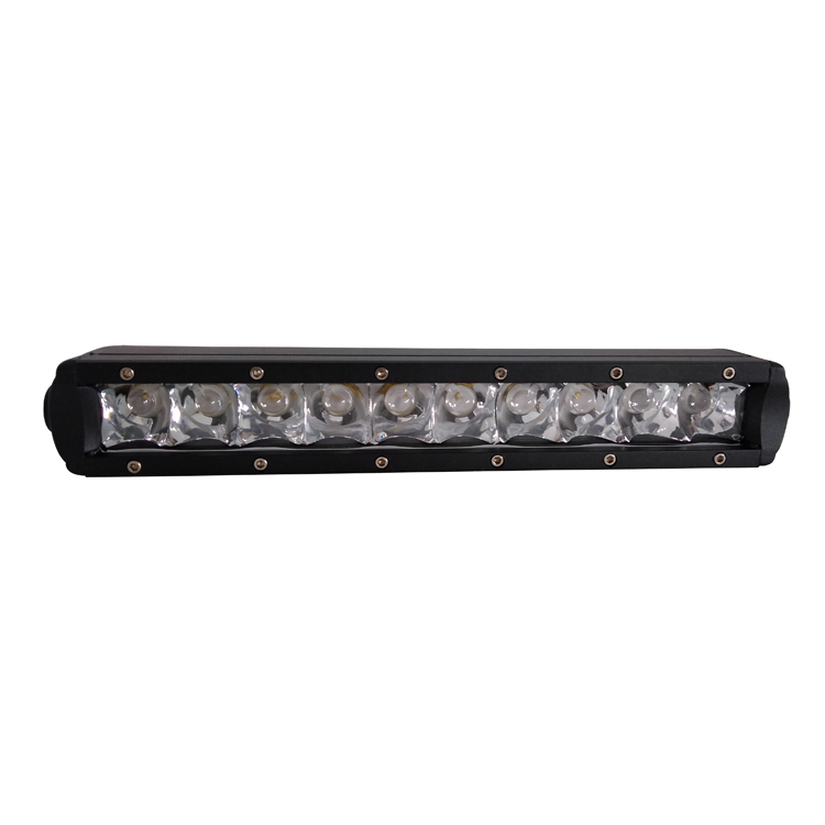 IP67 Водонепроницаемый 10-30V 6000K Однорядный 50w pgrade LED свет бар