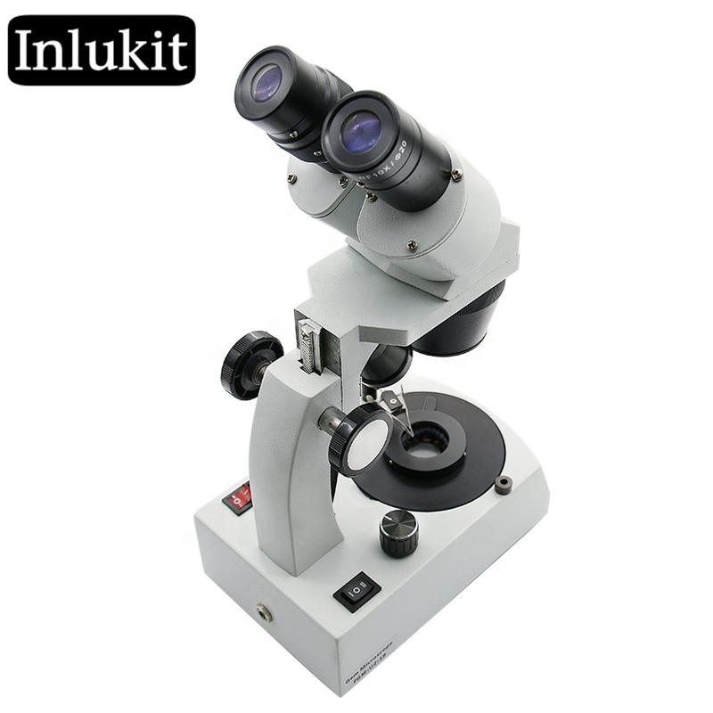 Микроскоп TQ00116, стерео микроскоп 20x до 40x, для ювелирных изделий, алмазной идентификации, драгоценных камней