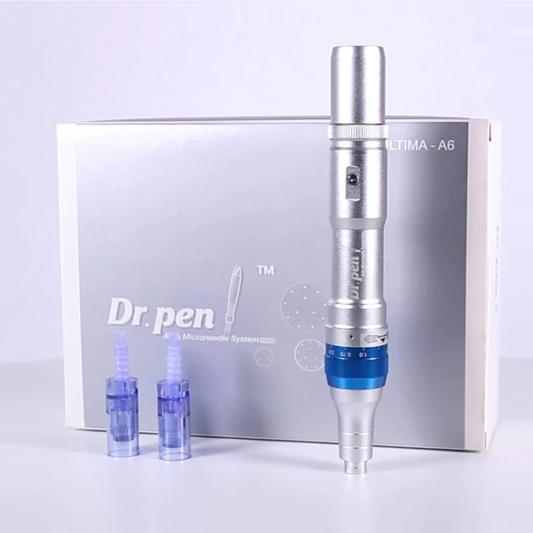 Высококачественная профессиональная микроигла dermapen с металлическим корпусом dr pen ultima a6 Derma Rolling System