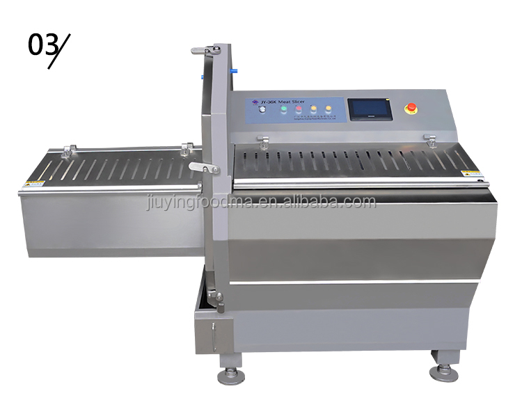 Professionally Factory  Manufactured High Efficiency Automatic Frozen Beef Bacon  Mutton Meat Slicer Machine