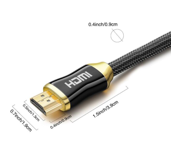 Высокоскоростной HDMI 4K 120Hz 8K 60Hz 48 Гбит/с 2,1 HDMI кабель