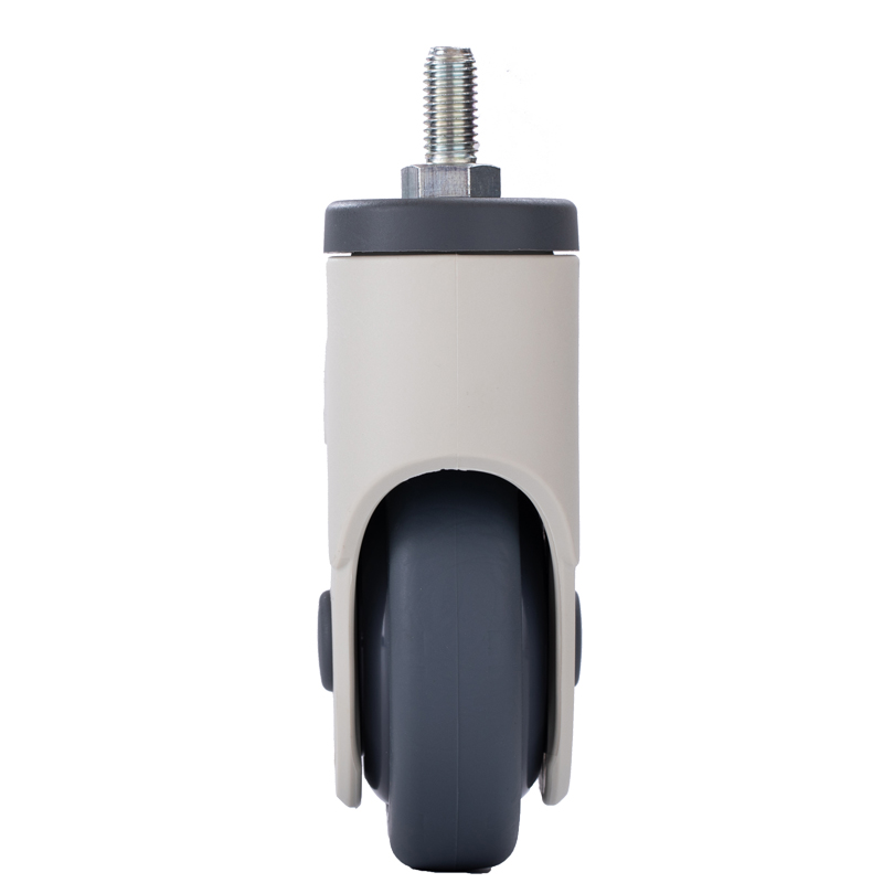 Hot Selling White Swivel TPE Locking Medical Furniture Caster Wheel