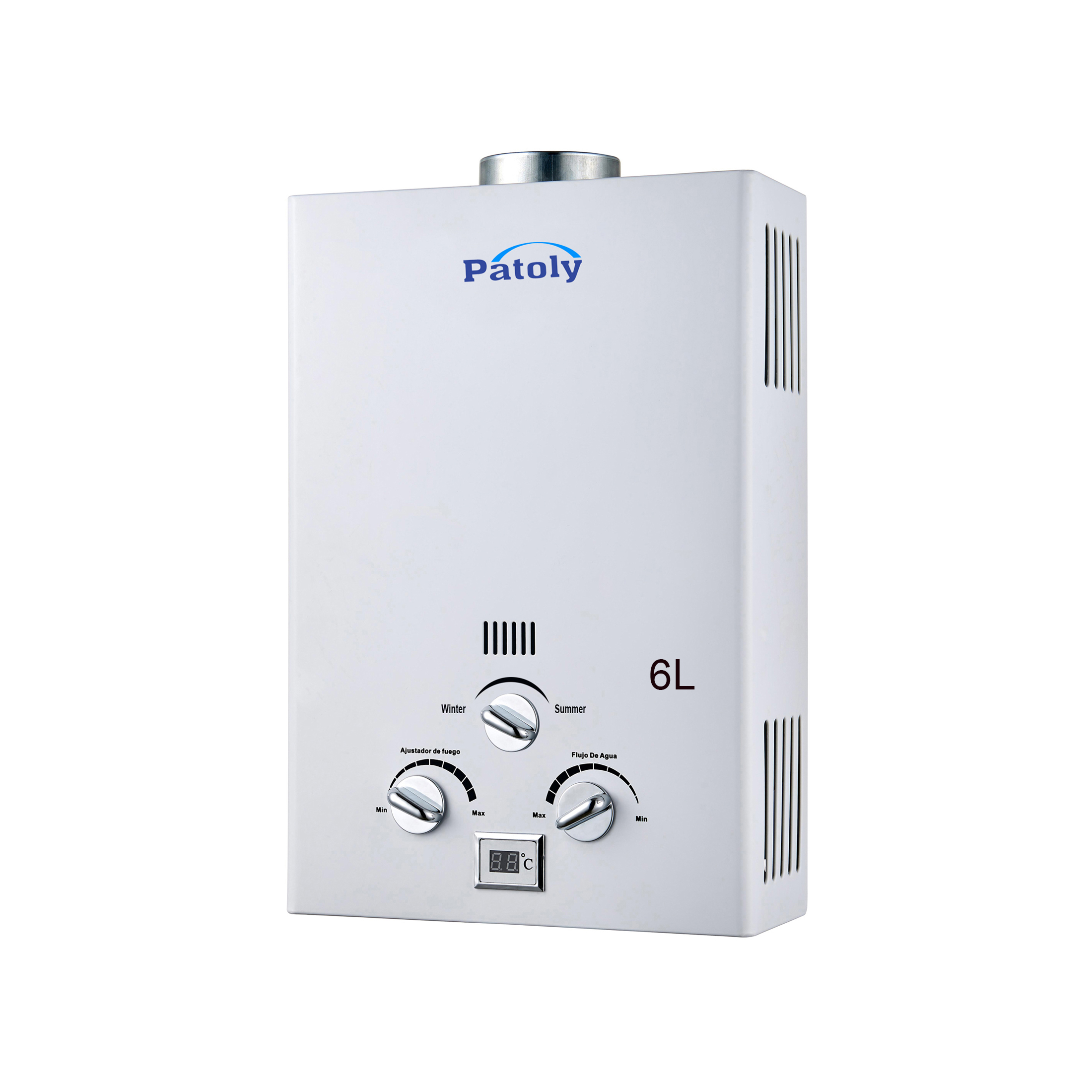 6l To 12l 14l 16l 20l 24l natural gas boiler shower Instant Gas Propane Tankless LPG Geyser Gas water heater