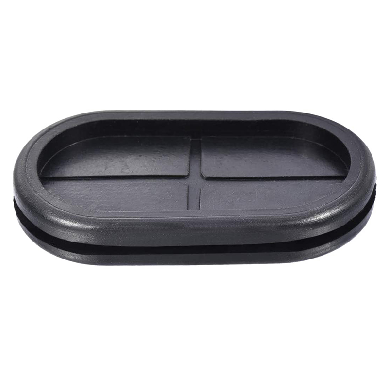 Blind Hole Oval Grommets Double-sided Closed Grommets rubber cable grommet