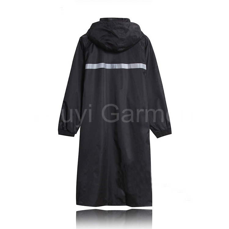 Durable Using Low Price Black Plus Size Long And Tall Rain Coat Men